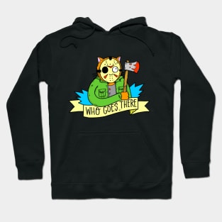 Axe Cat (Tittybats Design) Hoodie